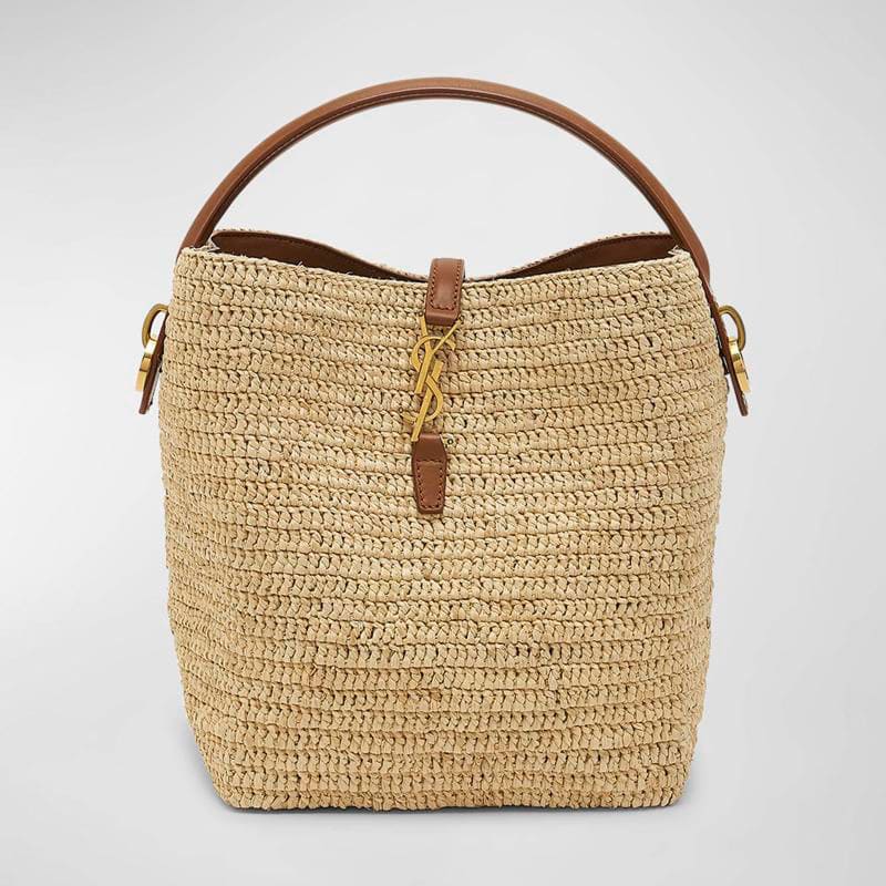 Bolsa Beach Le 37 Mini YSL in Raffia and - Mercado de Luxo - O Maior E-Commerce de Bens, Produtos e Serviços de Luxo do Brasil.