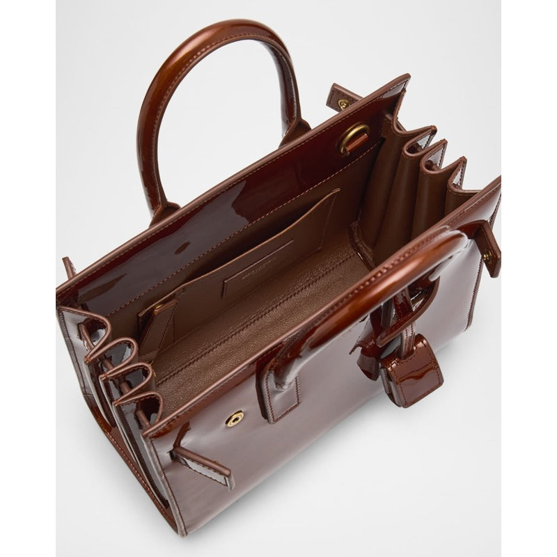 Bolsa Handle Sac de Jour Nano in Patent