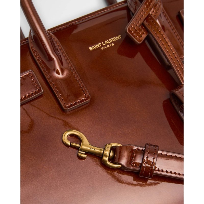 Bolsa Handle Sac de Jour Nano in Patent
