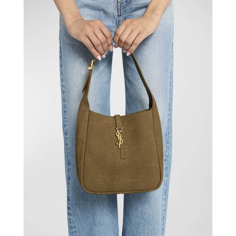 Bolsa Shoulder Le 5 A 7 Small Lizard-Embossed