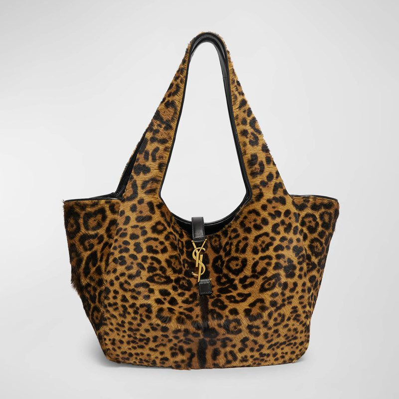 Bolsa Shopper Bea YSL Leopard-Print in Calf Hair and - Mercado de Luxo - O Maior E-Commerce de Bens, Produtos e Serviços de Luxo do Brasil.