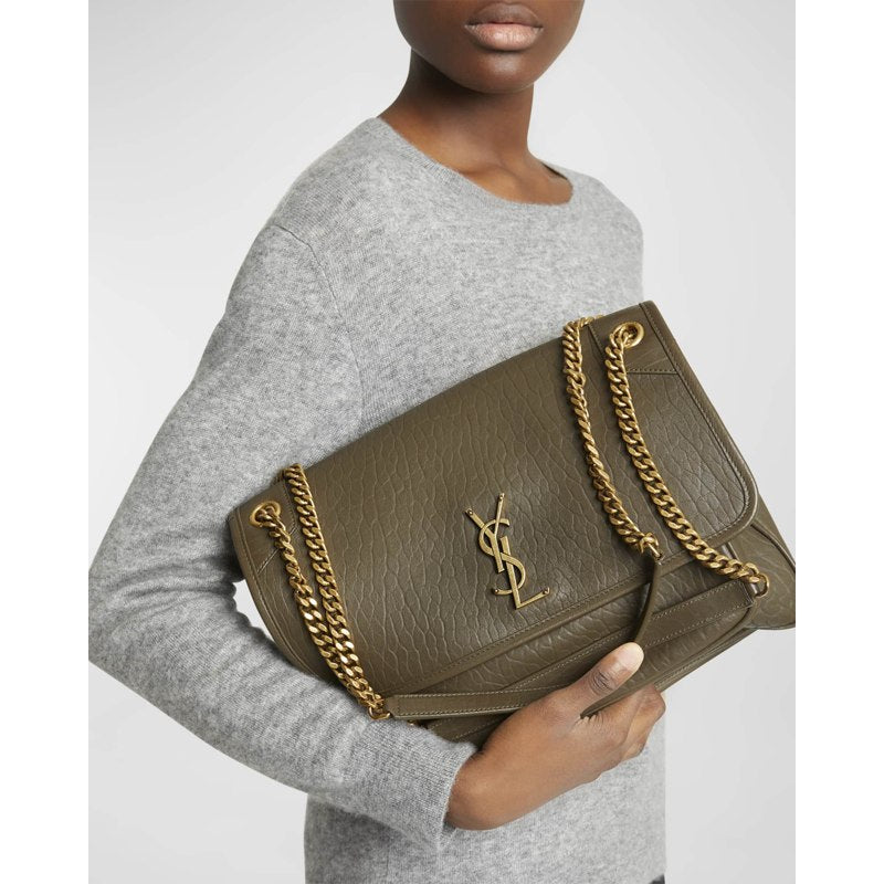 Bolsa Crossbody Niki Large YSL in Lambsk