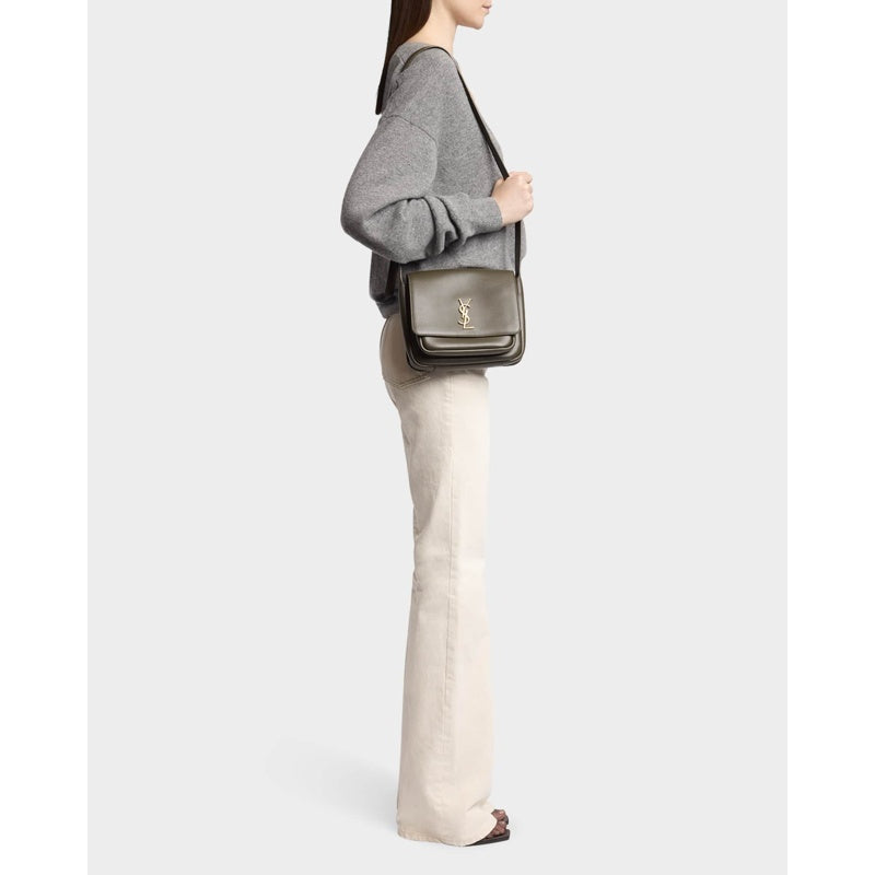 Bolsa Crossbody Niki YSL Flap in Calfskin