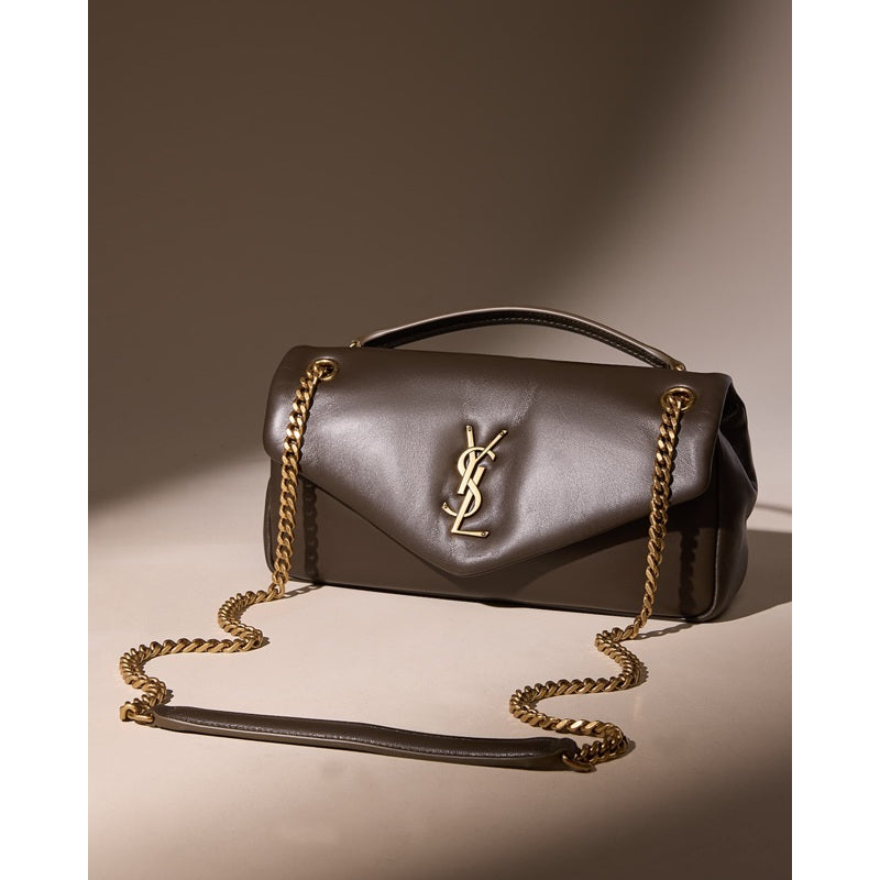 Bolsa Shoulder Calypso Small YSL in Smooth Padded