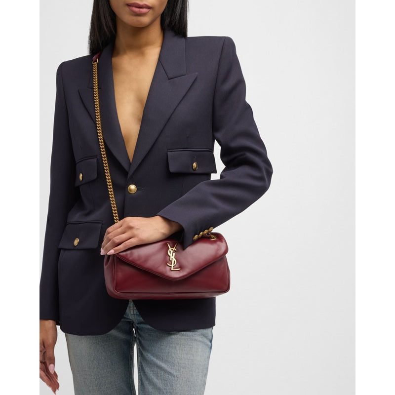 Bolsa Shoulder Calypso Small YSL in Smooth Padded