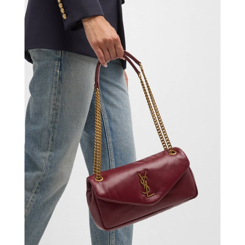 Bolsa Shoulder Calypso Small YSL in Smooth Padded