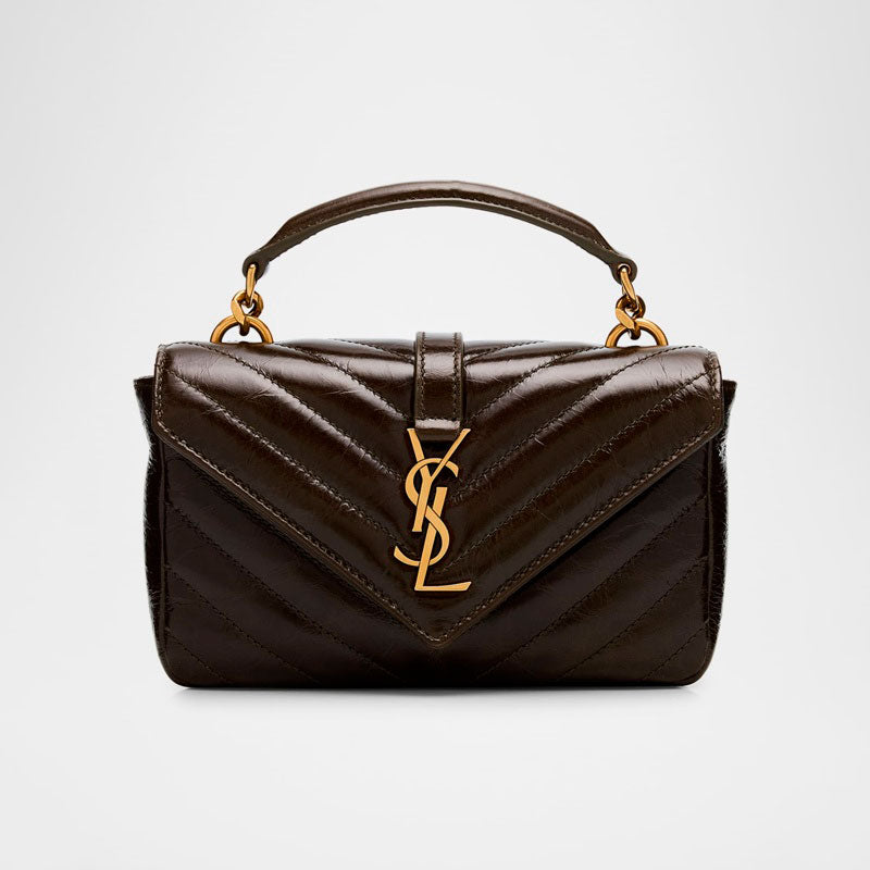 Bolsa Shoulder College Mini YSL Quilted - Mercado de Luxo - O Maior E-Commerce de Bens, Produtos e Serviços de Luxo do Brasil.