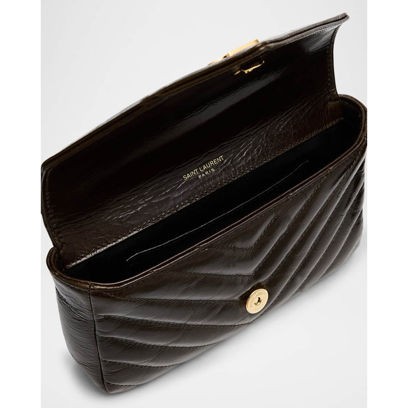 Bolsa Shoulder College Mini YSL Quilted
