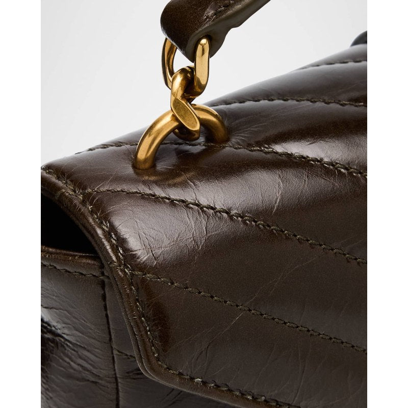 Bolsa Shoulder College Mini YSL Quilted