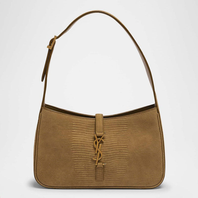 Bolsa Shoulder Le 5 A 7 YSL in Lizard-Effect - Mercado de Luxo - O Maior E-Commerce de Bens, Produtos e Serviços de Luxo do Brasil.