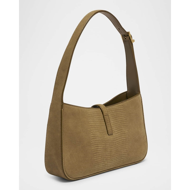 Bolsa Shoulder Le 5 A 7 YSL in Lizard-Effect