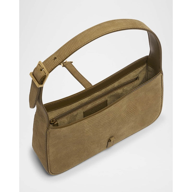 Bolsa Shoulder Le 5 A 7 YSL in Lizard-Effect