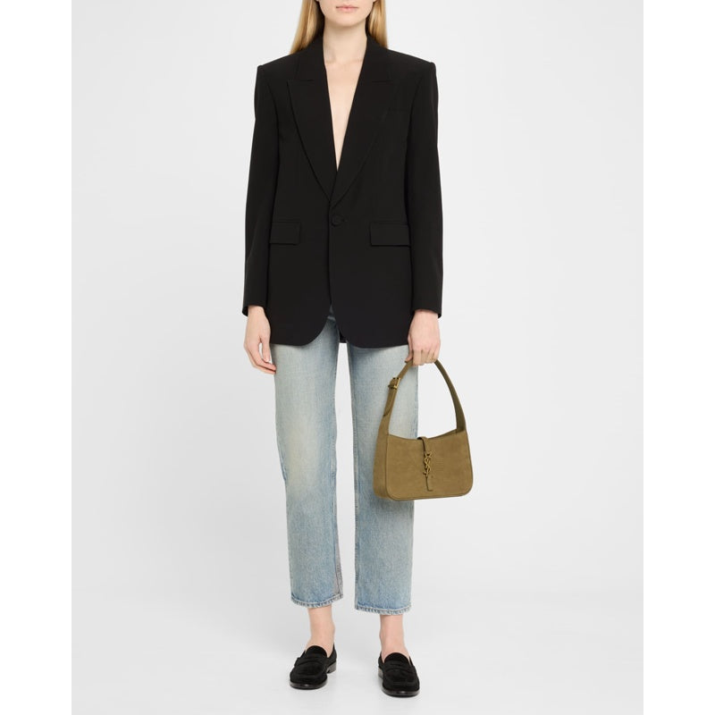 Bolsa Shoulder Le 5 A 7 YSL in Lizard-Effect