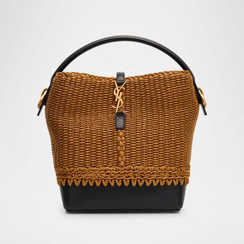 Bolsa Beach Le 37 YSL in Raffia and - Mercado de Luxo - O Maior E-Commerce de Bens, Produtos e Serviços de Luxo do Brasil.