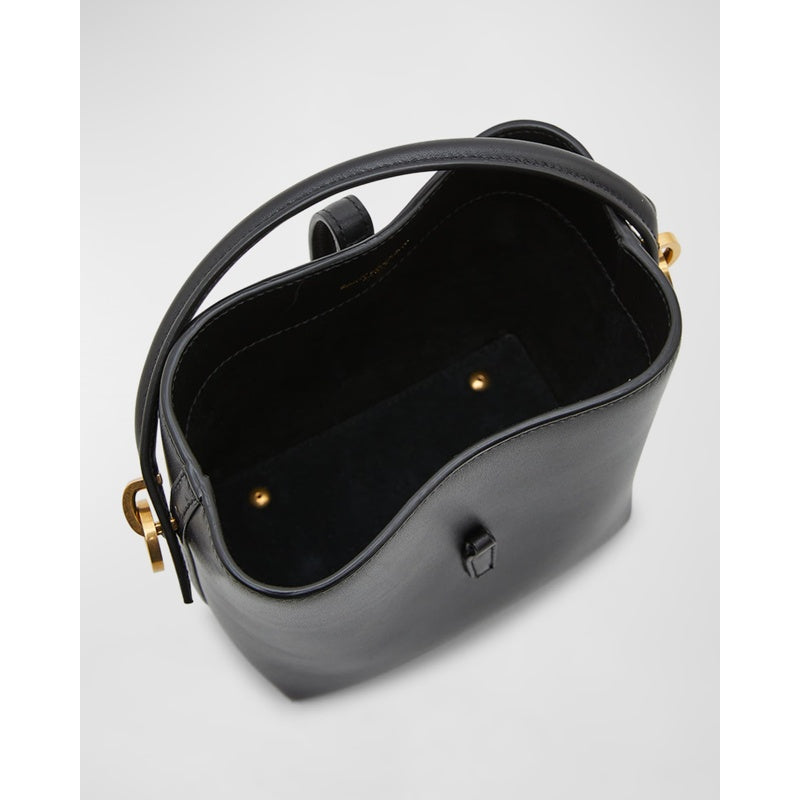 Bolsa Bucket Le 37 Mini YSL in Smooth