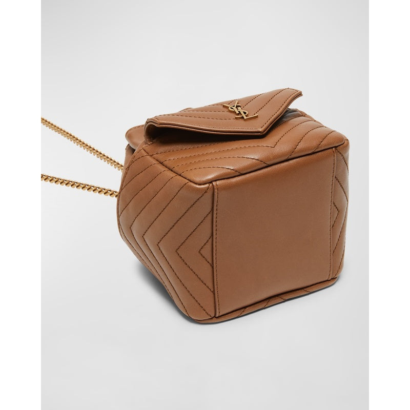 Bolsa Bucket Joe Mini YSL with Adjustable Strap in Smooth