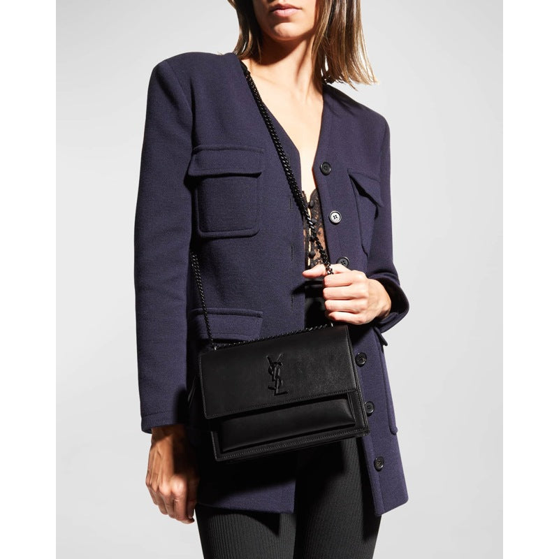 Bolsa Crossbody Sunset Medium YSL in Smooth