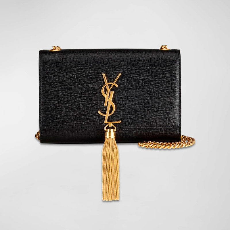 Bolsa Crossbody Kate Small Tassel YSL on Chain in Grained - Mercado de Luxo - O Maior E-Commerce de Bens, Produtos e Serviços de Luxo do Brasil.