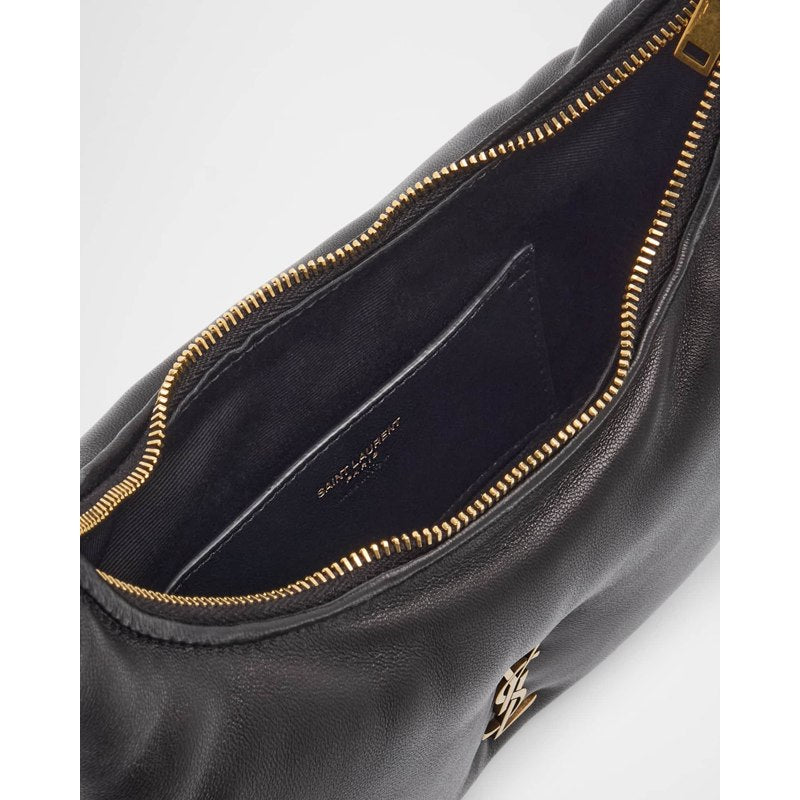 Bolsa Shoulder Calypso Mini YSL in Plunged Lambskin