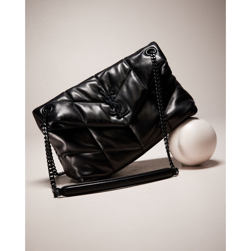 Bolsa Crossbody Lou Puffer Small YSL in Quilted