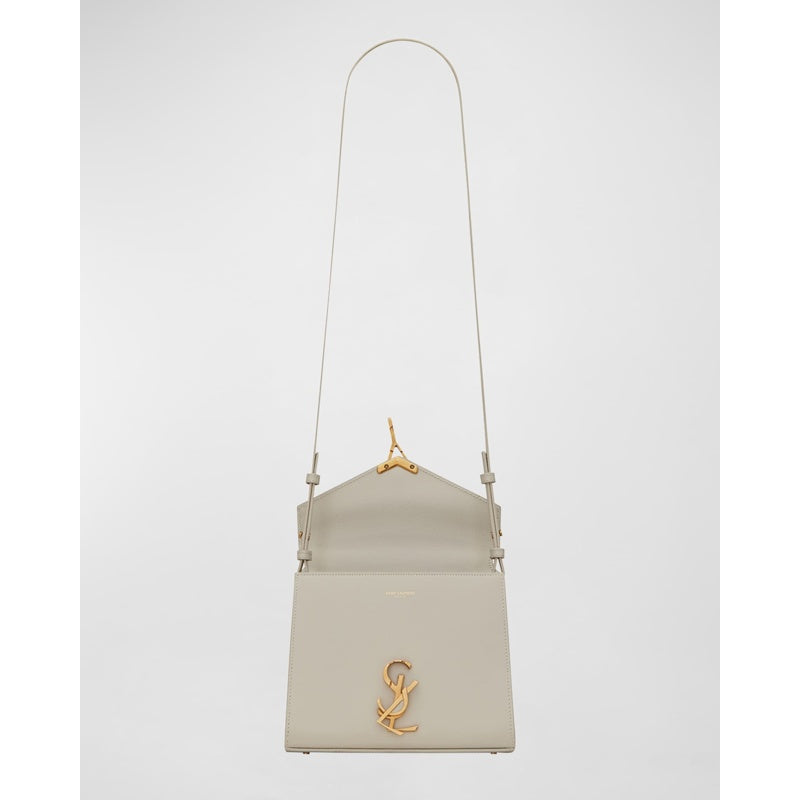 Bolsa Crossbody Cassandra Mini YSL in Grained
