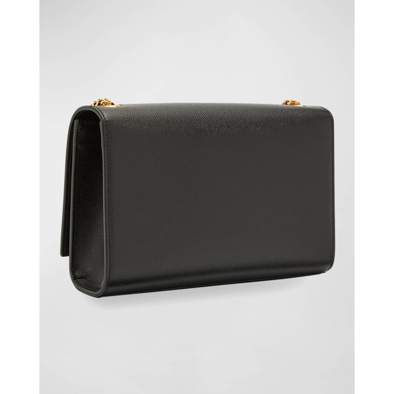 Bolsa Crossbody Kate Medium Tassel YSL on Chain in Grained