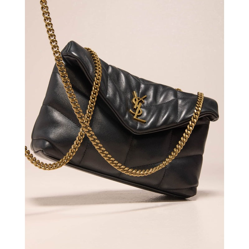 Bolsa Crossbody Lou Puffer Toy YSL in Quilted