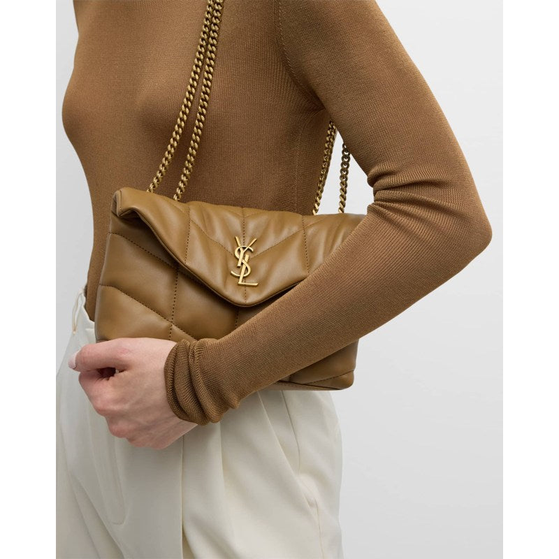 Bolsa Crossbody Lou Puffer Toy YSL in Quilted