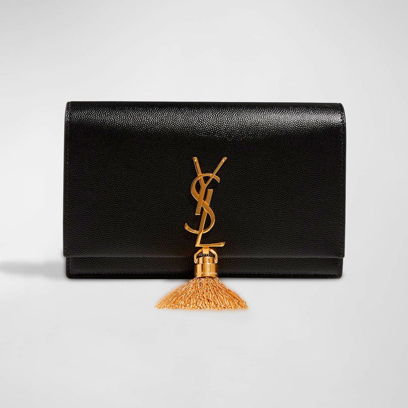 Bolsa Crossbody Kate Tassel YSL on Chain in Grained - Mercado de Luxo - O Maior E-Commerce de Bens, Produtos e Serviços de Luxo do Brasil.