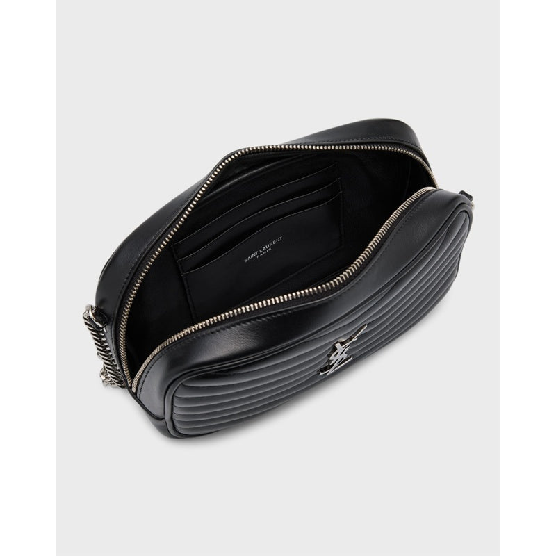 Bolsa Crossbody Lou Mini YSL Camera in Smooth Quilted