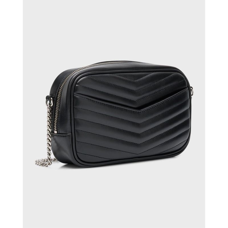 Bolsa Crossbody Lou Mini YSL Camera in Smooth Quilted