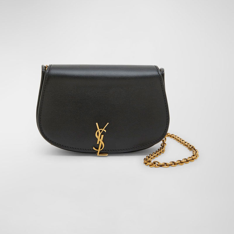 Bolsa Crossbody Mini YSL On Chain in Smooth - Mercado de Luxo - O Maior E-Commerce de Bens, Produtos e Serviços de Luxo do Brasil.