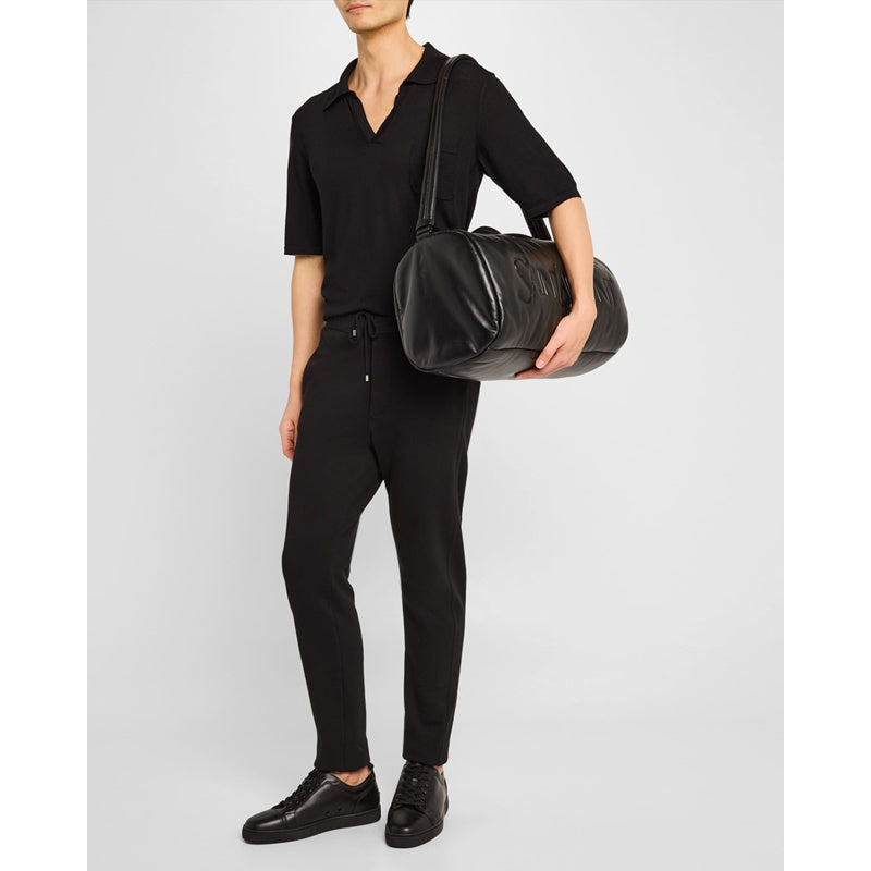 Bolsa Viagem Leather Logo