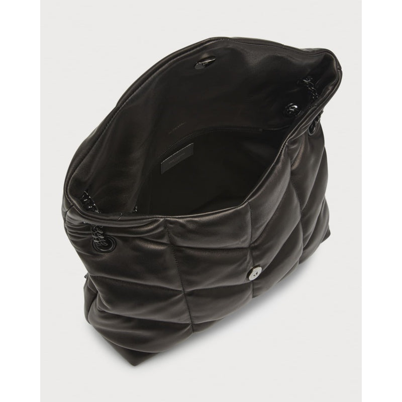 Bolsa Shoulder Lou Puffer Medium YSL in Quilted