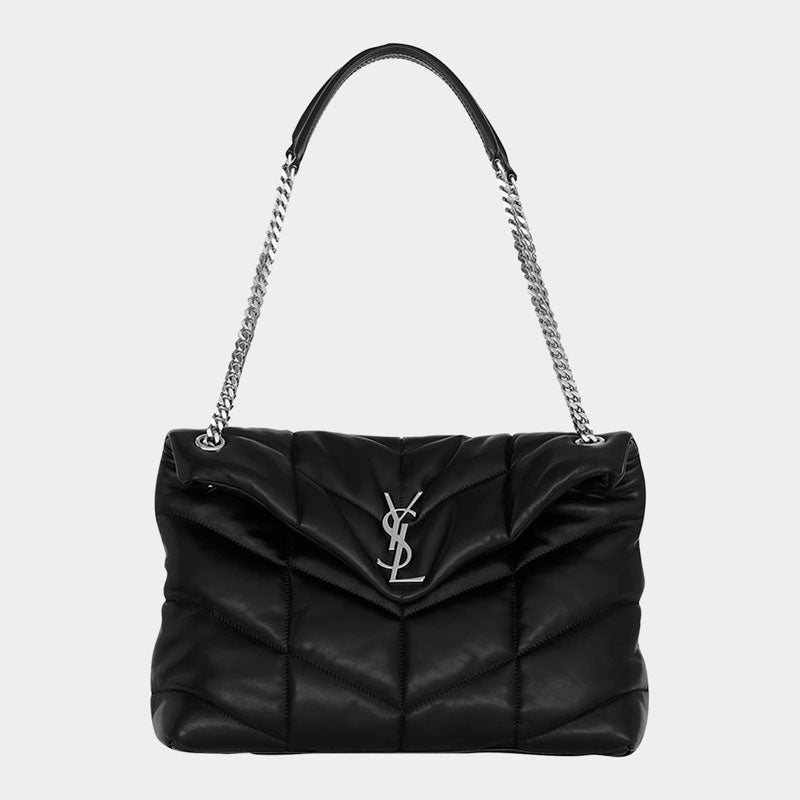 Bolsa Shoulder Lou Puffer Medium YSL in Quilted - Mercado de Luxo - O Maior E-Commerce de Bens, Produtos e Serviços de Luxo do Brasil.