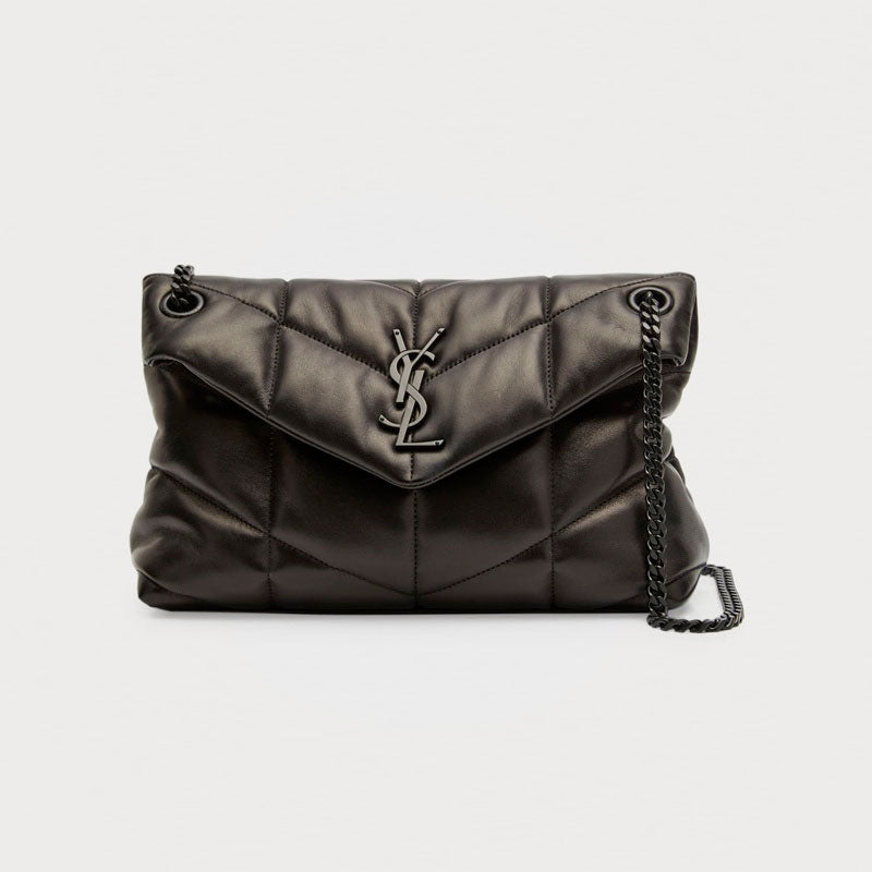 Bolsa Shoulder Lou Puffer Small YSL in Quilted - Mercado de Luxo - O Maior E-Commerce de Bens, Produtos e Serviços de Luxo do Brasil.