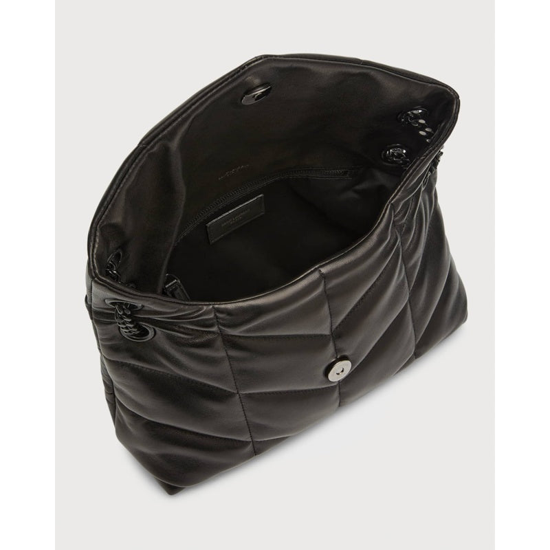 Bolsa Shoulder Lou Puffer Small YSL in Quilted