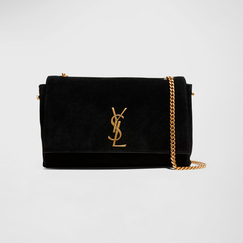Bolsa Shoulder Kate Medium Reversible YSL in Suede And Smooth - Mercado de Luxo - O Maior E-Commerce de Bens, Produtos e Serviços de Luxo do Brasil.