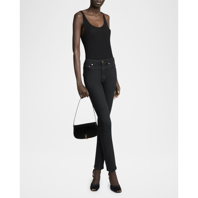 Bolsa Shoulder Mini YSL in Patent