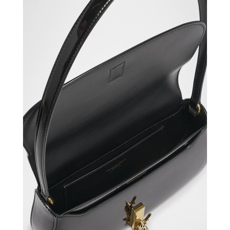 Bolsa Shoulder Mini YSL in Patent