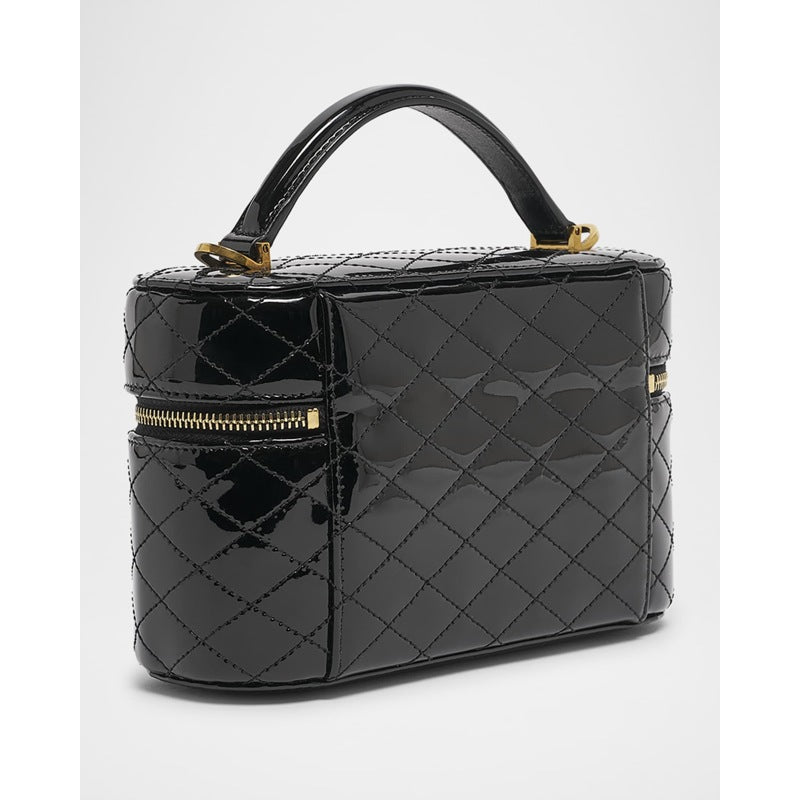 Bolsa Handle Vanity YSL in Quilted Patent