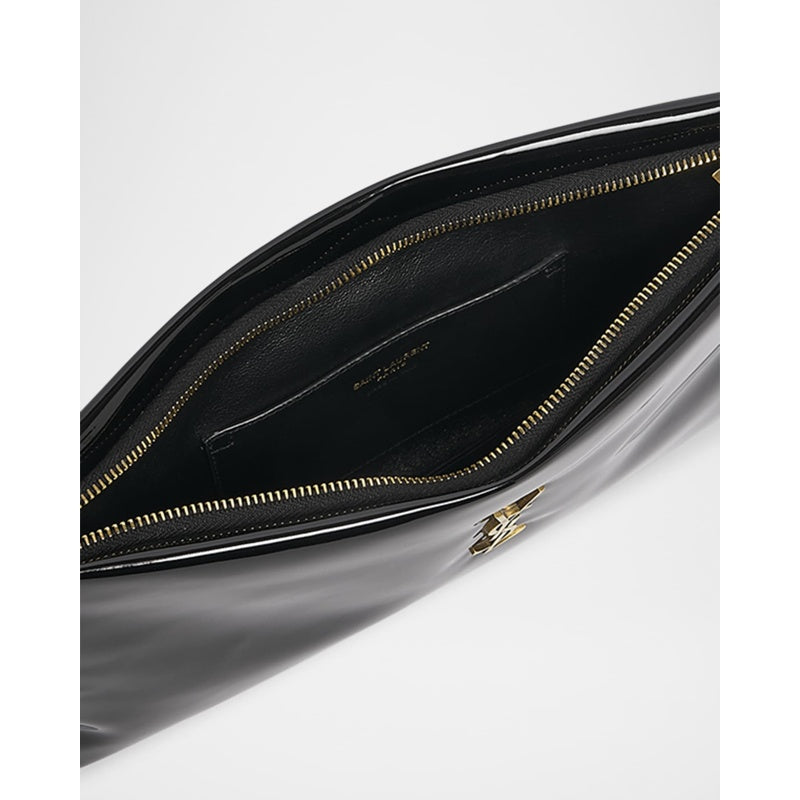Bolsa Wallet Calypso YSL Long in Patent Polyurethane