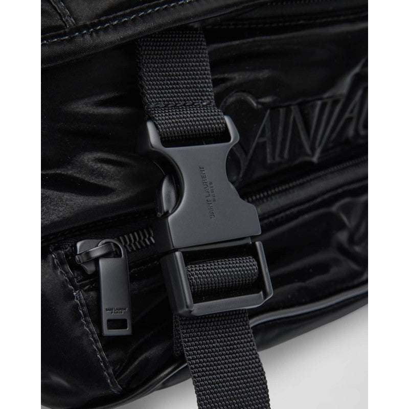 Bolsa Necessaire Logo in Silktech Canvas