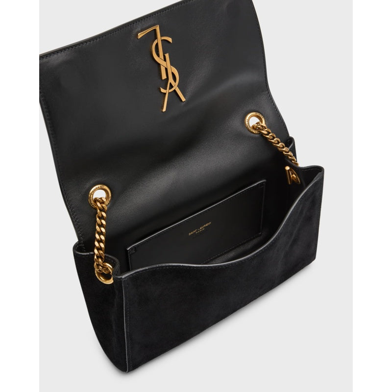 Bolsa Crossbody Kate Reversible Small YSL in Suede