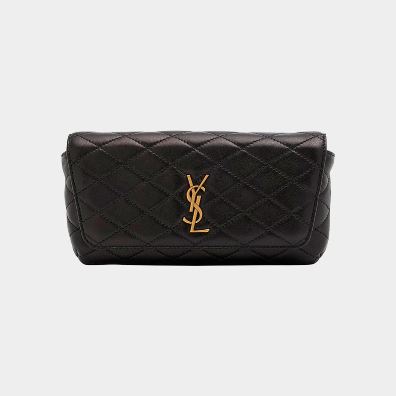 Bolsa Crossbody Gaby Phone Holder YSL in Quilted Smooth - Mercado de Luxo - O Maior E-Commerce de Bens, Produtos e Serviços de Luxo do Brasil.
