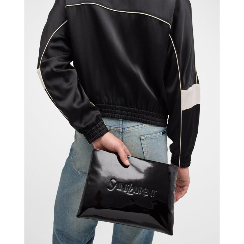Bolsa Crossbody Patent Pillow