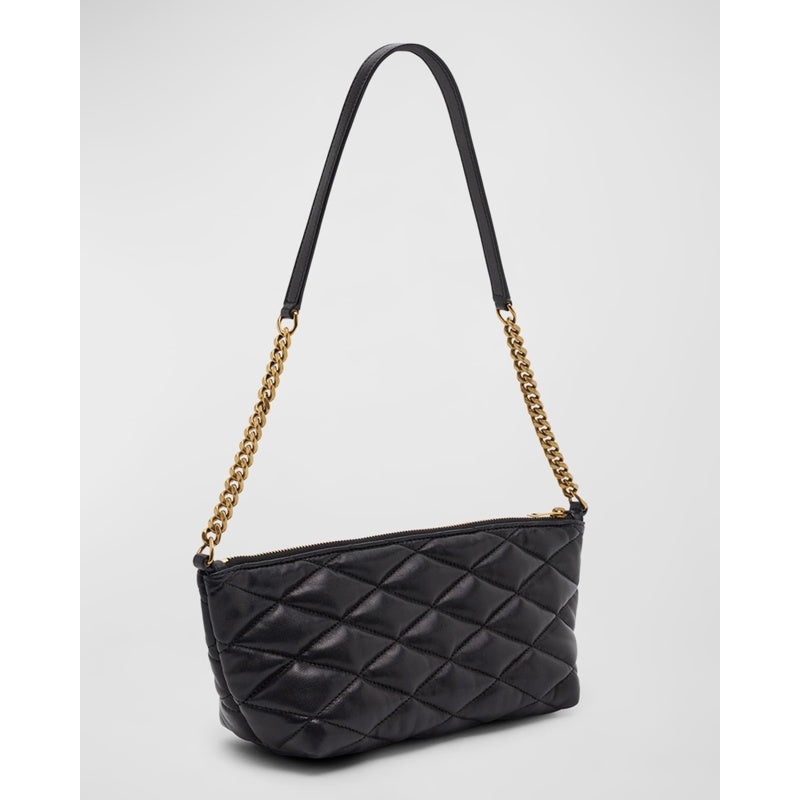 Bolsa Shoulder Ziptop Mini in Quilted Smooth