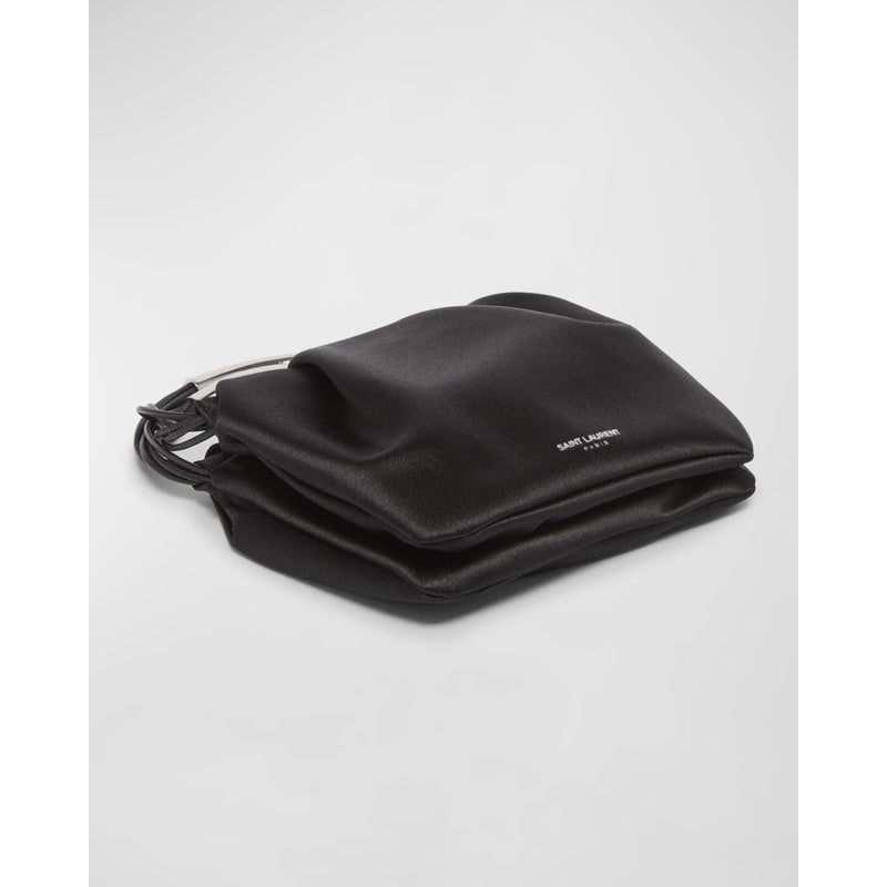 Bolsa Shoulder Pochon Mini in Satin Silk