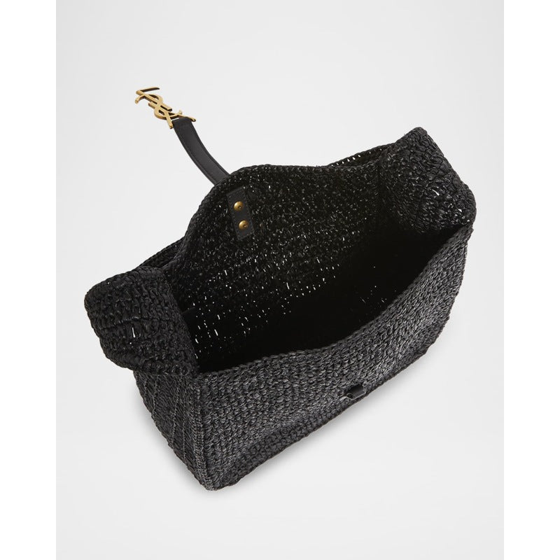 Bolsa Shoulder Le 5 A 7 Small YSL in Raffia