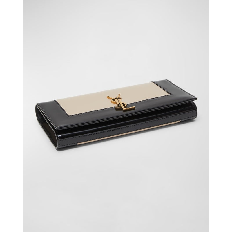 Bolsa Clutch Kate YSL in Spazzolato